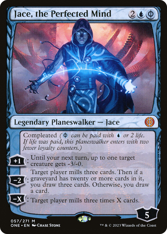 Jace, the Perfected Mind (057) - Phyrexia: All Will Be One
