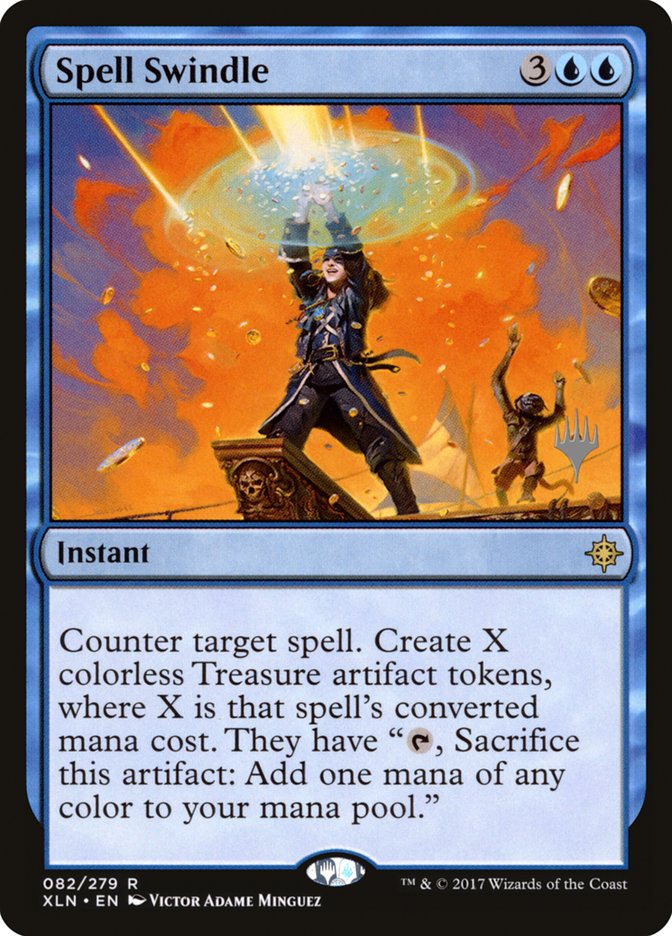 Spell Swindle (Promo Pack) [Ixalan Promos] | Silver Goblin