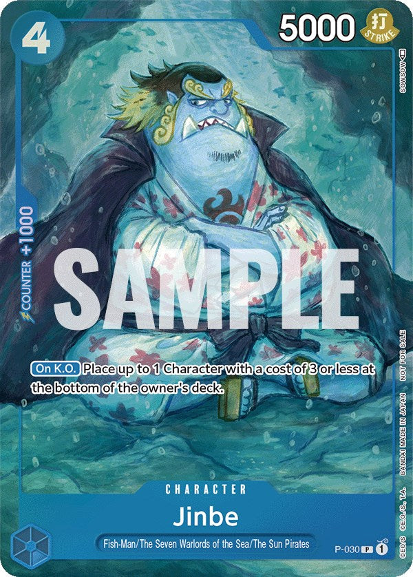 Jinbe (Event Pack Vol. 1) [One Piece Promotion Cards] | Silver Goblin