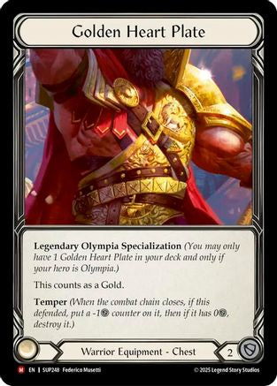 Golden Heart Plate ()  - Super Slam