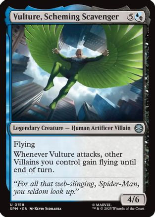 Vulture, Scheming Scavenger (158) Foil - Marvel's Spider-Man