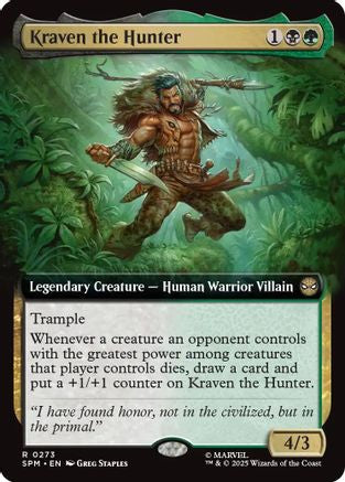 Kraven the Hunter (Extended Art) (273) Foil - Marvel's Spider-Man