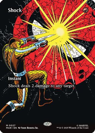 Shock (027) Foil - Marvel Universe