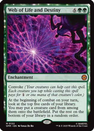 Web of Life and Destiny (122) Foil - Marvel's Spider-Man