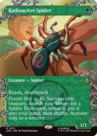 Radioactive Spider (Borderless) (212) - Marvel's Spider-Man
