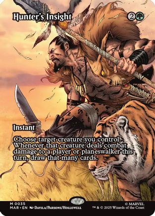 Hunter's Insight (035) Foil - Marvel Universe