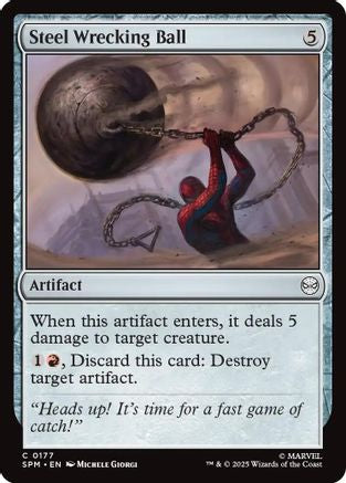 Steel Wrecking Ball (177) Foil - Marvel's Spider-Man