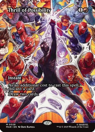 Thrill of Possibility (Borderless) (028) Foil - Marvel Eternal-Legal