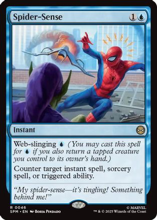 Spider-Sense (046) Foil - Marvel's Spider-Man