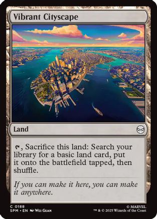 Vibrant Cityscape (188) Foil - Marvel's Spider-Man