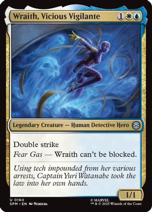 Wraith, Vicious Vigilante (160) Foil - Marvel's Spider-Man