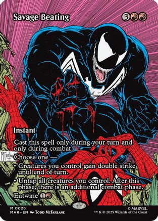 Savage Beating (026) - Marvel Universe