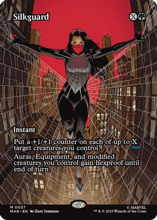 Silkguard (037) Foil - Marvel Universe