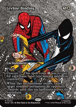 Leyline Binding (002) Foil - Marvel Universe