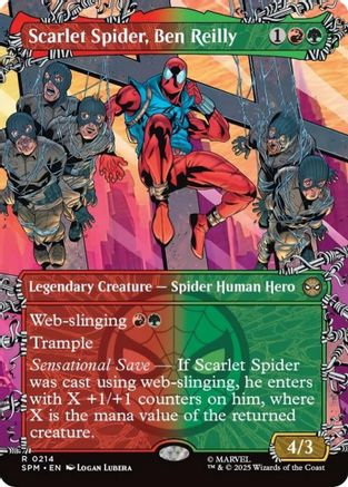 Scarlet Spider, Ben Reilly (Borderless) (214) - Marvel's Spider-Man