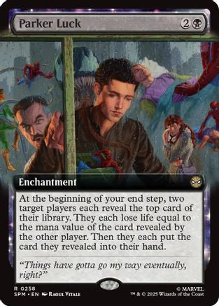 Parker Luck (Extended Art) (258) Foil - Marvel's Spider-Man