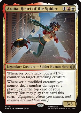 Arana, Heart of the Spider (123) Foil - Marvel's Spider-Man