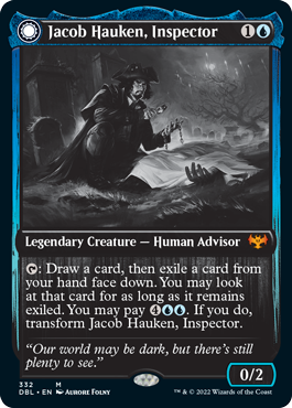 Jacob Hauken, Inspector (332) Foil - Innistrad: Double Feature