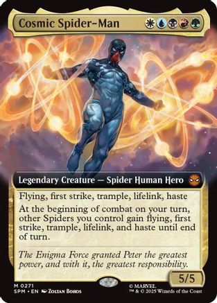 Cosmic Spider-Man (Extended Art) (271) Foil - Marvel's Spider-Man