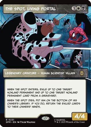 The Spot, Living Portal (Borderless) (231) Foil - Marvel's Spider-Man