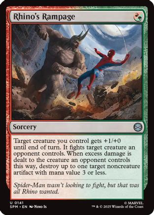 Rhino's Rampage (141) Foil - Marvel's Spider-Man