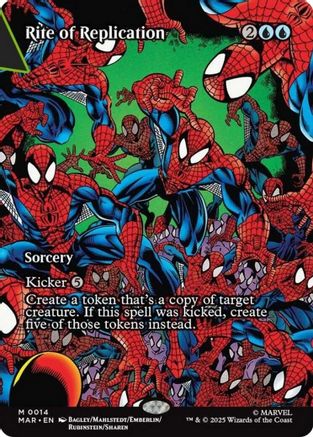 Rite of Replication (014) Foil - Marvel Universe