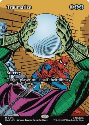 Traumatize (015) Foil - Marvel Universe
