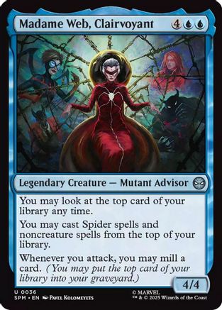 Madame Web, Clairvoyant (036) Foil - Marvel's Spider-Man