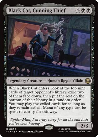 Black Cat, Cunning Thief (052) - Marvel's Spider-Man