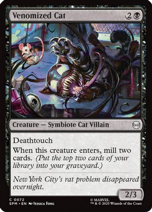 Venomized Cat (072) - Marvel's Spider-Man
