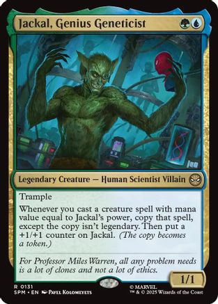 Jackal, Genius Geneticist (131) Foil - Marvel's Spider-Man