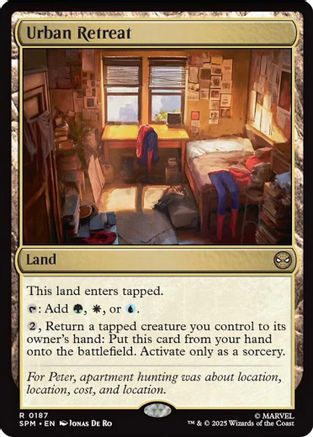 Urban Retreat (187) Foil - Marvel's Spider-Man