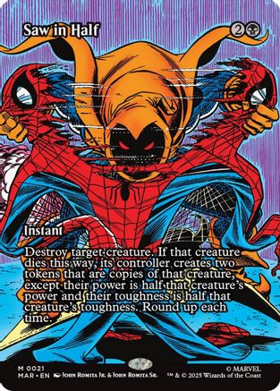 Saw in Half (021) - Marvel Universe