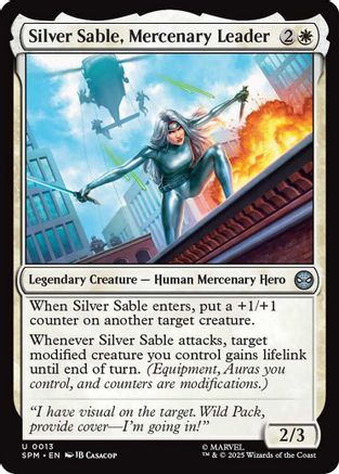 Silver Sable, Mercenary Leader (013) - Marvel's Spider-Man