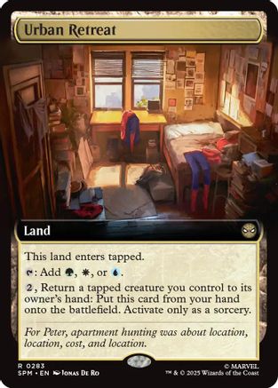 Urban Retreat (Extended Art) (283) Foil - Marvel's Spider-Man