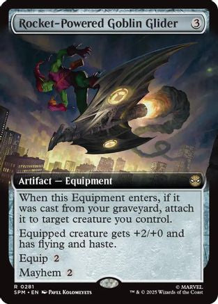 Rocket-Powered Goblin Glider (Extended Art) (281) - Marvel's Spider-Man