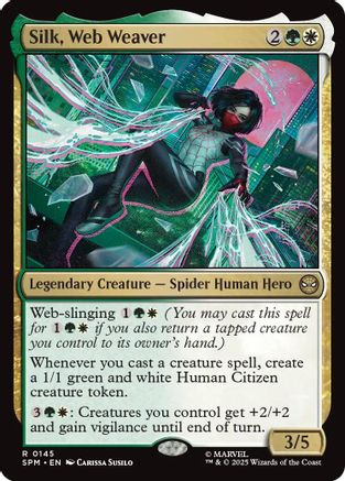 Silk, Web Weaver (145) - Marvel's Spider-Man