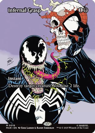 Infernal Grasp (018) Foil - Marvel Universe