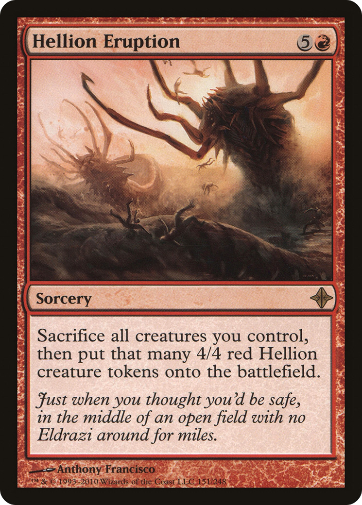 Hellion Eruption (151) - Rise of the Eldrazi