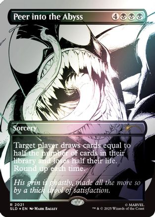 Peer into the Abyss (2021) Foil - Secret Lair Drop Series