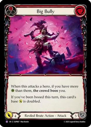 Big Bully (SUP067) Rainbow Foil - Super Slam