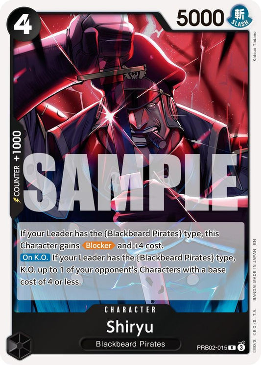 Shiryu (PRB02-015) Foil