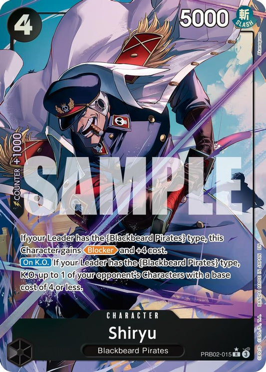 Shiryu (Alternate Art) (PRB02-015) Foil
