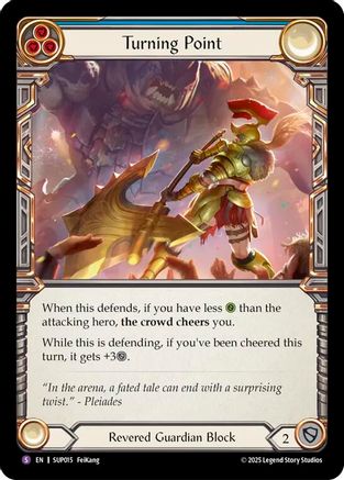 Turning Point (SUP015) Rainbow Foil - Super Slam