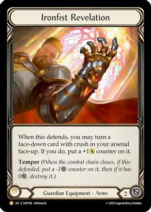 Ironfist Revelation (SUP168) Rainbow Foil - Super Slam
