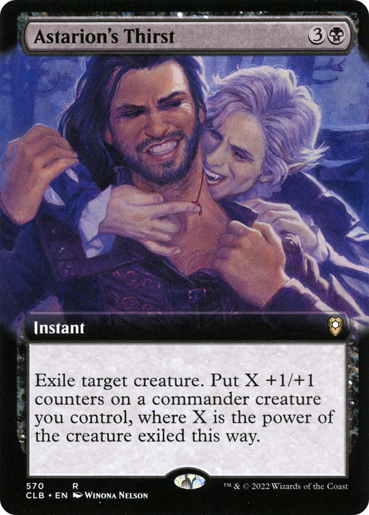 Astarion's Thirst (Extended Art) (570) - Commander Legends: Battle for Baldur's Gate