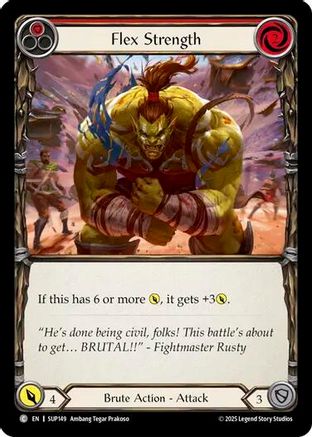 Flex Strength (Red) (SUP149)  - Super Slam