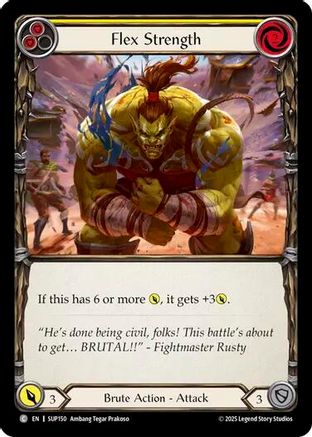 Flex Strength (Yellow) (SUP150)  - Super Slam