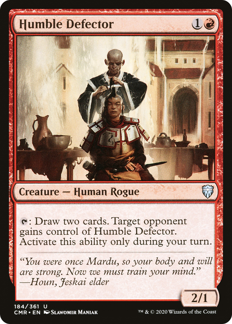 Humble Defector (184) Foil - Commander Legends