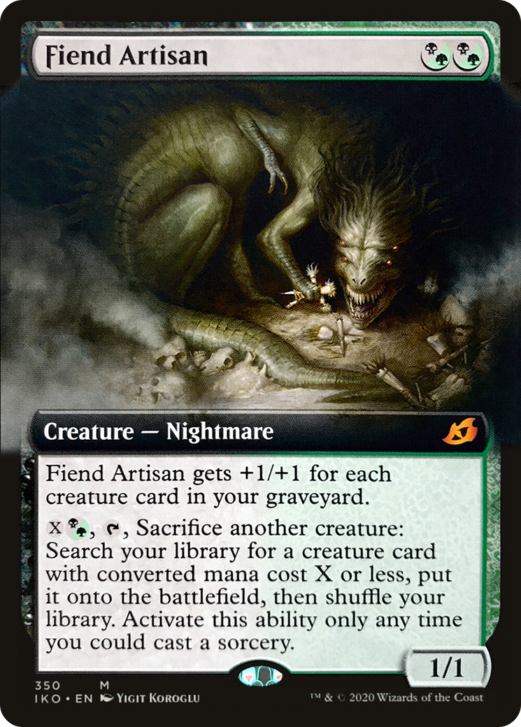 Fiend Artisan (Extended Art) (350) - Ikoria: Lair of Behemoths